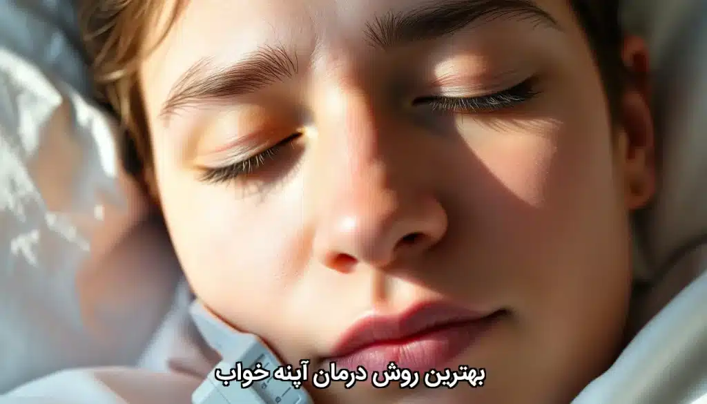 بهترین روش درمان آپنه خواب