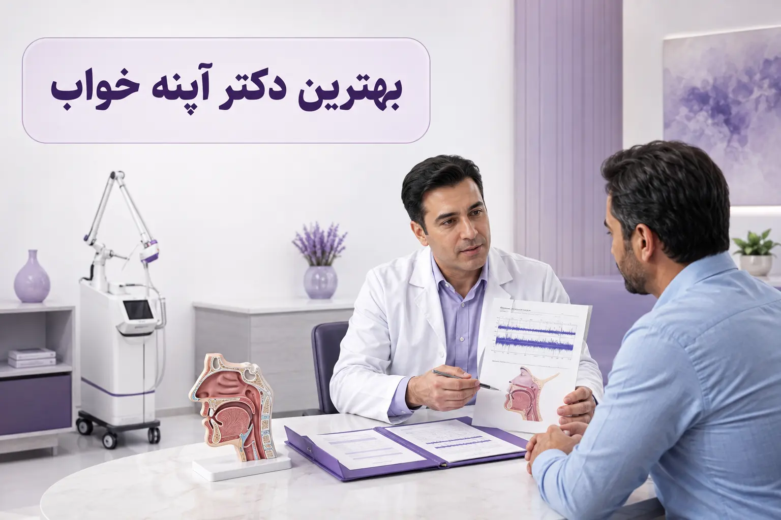 بهترین دکتر آپنه خواب؛ مشاوره تخصصی، بررسی تست خواب و دستگاه فوتونا