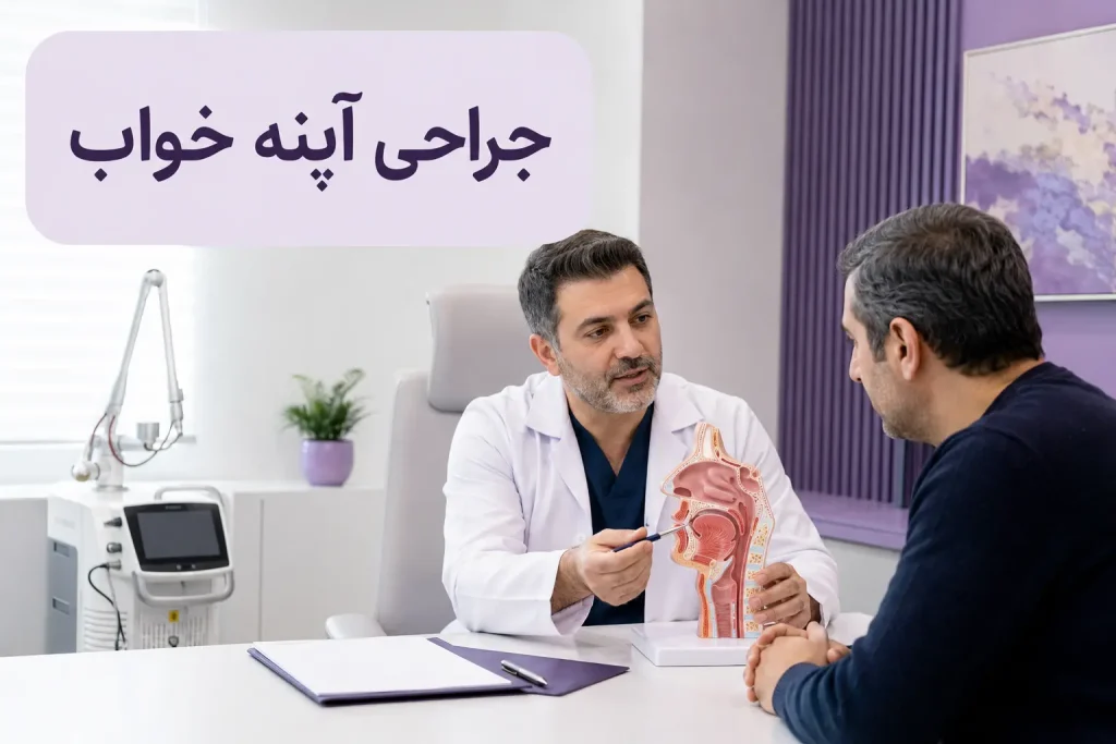جراحی آپنه خواب و مشاوره تخصصی پیش از انتخاب روش درمان
